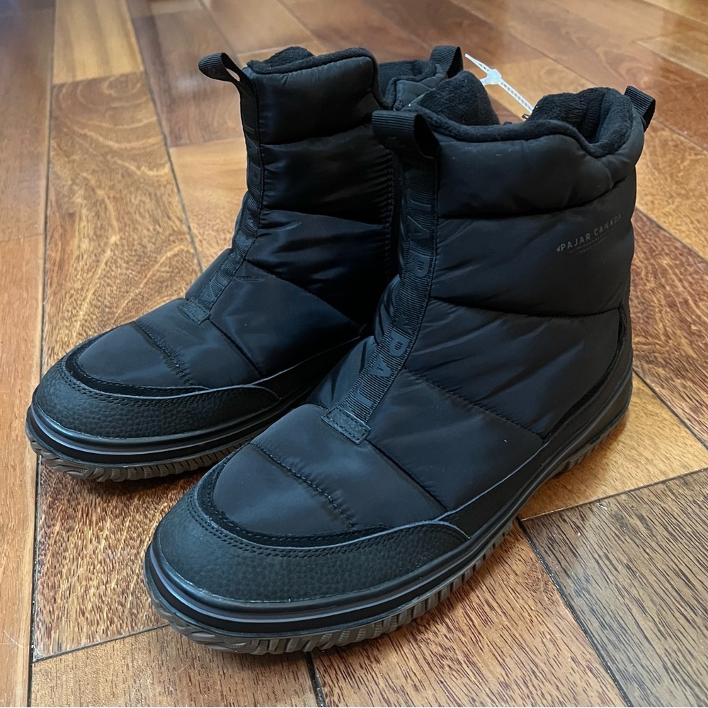 Pajar Men's Black Snow Boots